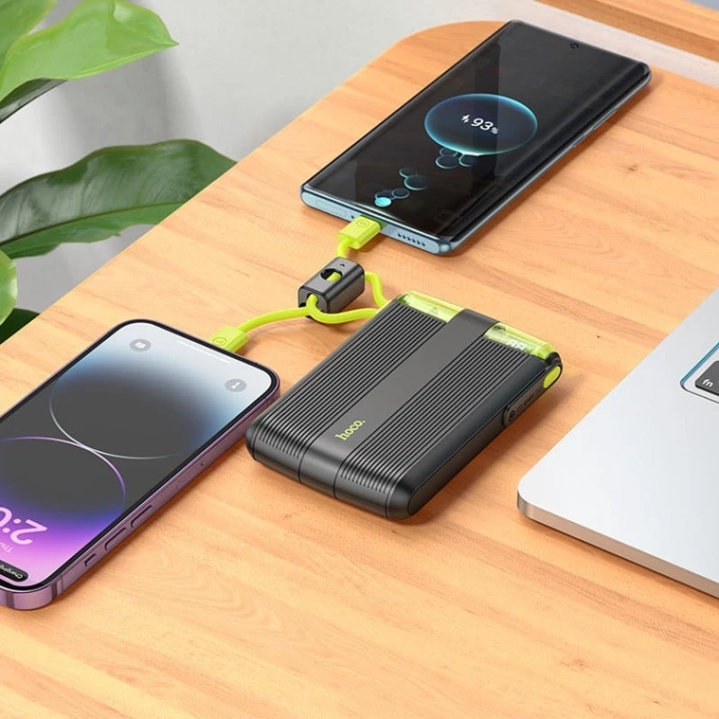 Внешний аккумулятор Hoco J127 10000mAh Black Внешний аккумулятор Hoco J127 10000mAh Black