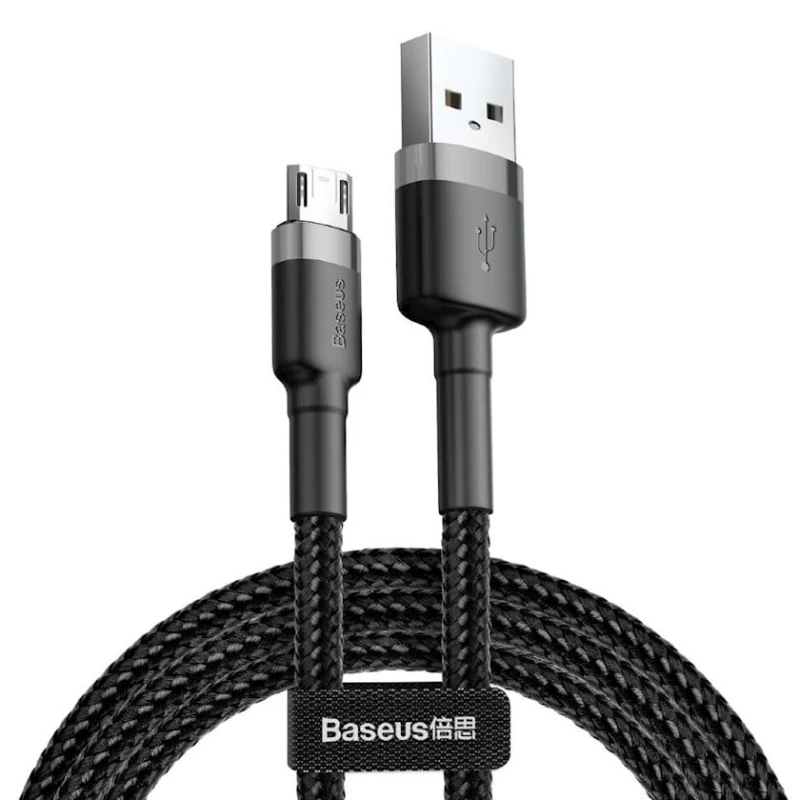 Кабель USB Baseus Camklf-BG1, черно-серый