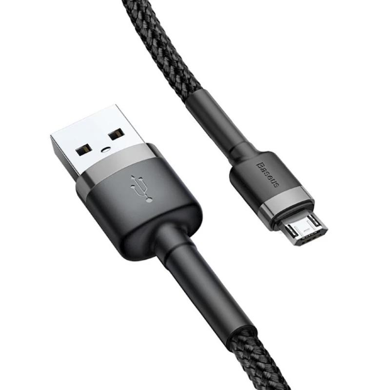 Кабель USB Baseus Camklf-BG1, черно-серый