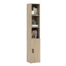 Stellaj 3563_StellajBookSomona, 178х30х30 sm, LDSP, bej