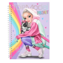 Раскраска Motto Topmodel Pocket Colouring Book, 120 листов Раскраска Motto Topmodel Pocket Colouring Book, 120 листов
