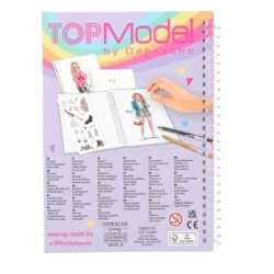 Раскраска Motto Topmodel Pocket Colouring Book, 120 листов Раскраска Motto Topmodel Pocket Colouring Book, 120 листов