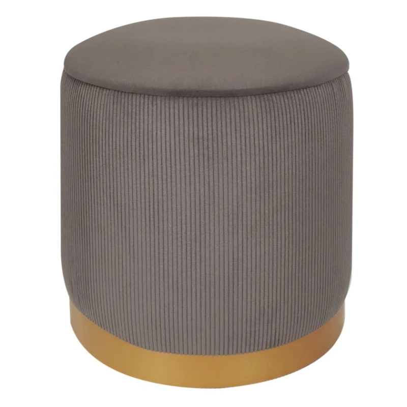 Пуфик 63, ткань, коричневый, 40x35x35 см Пуфик 63, ткань, коричневый, 40x35x35 см