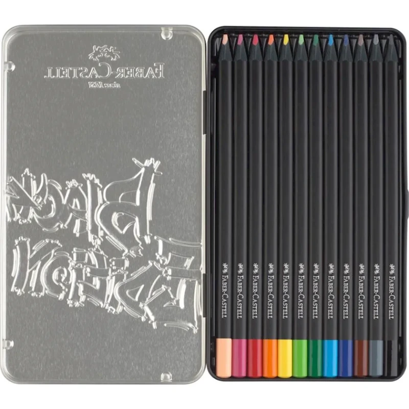 Набор карандашей Faber-Castell Black Edition 116413, 12 шт Набор карандашей Faber-Castell Black Edition 116413, 12 шт