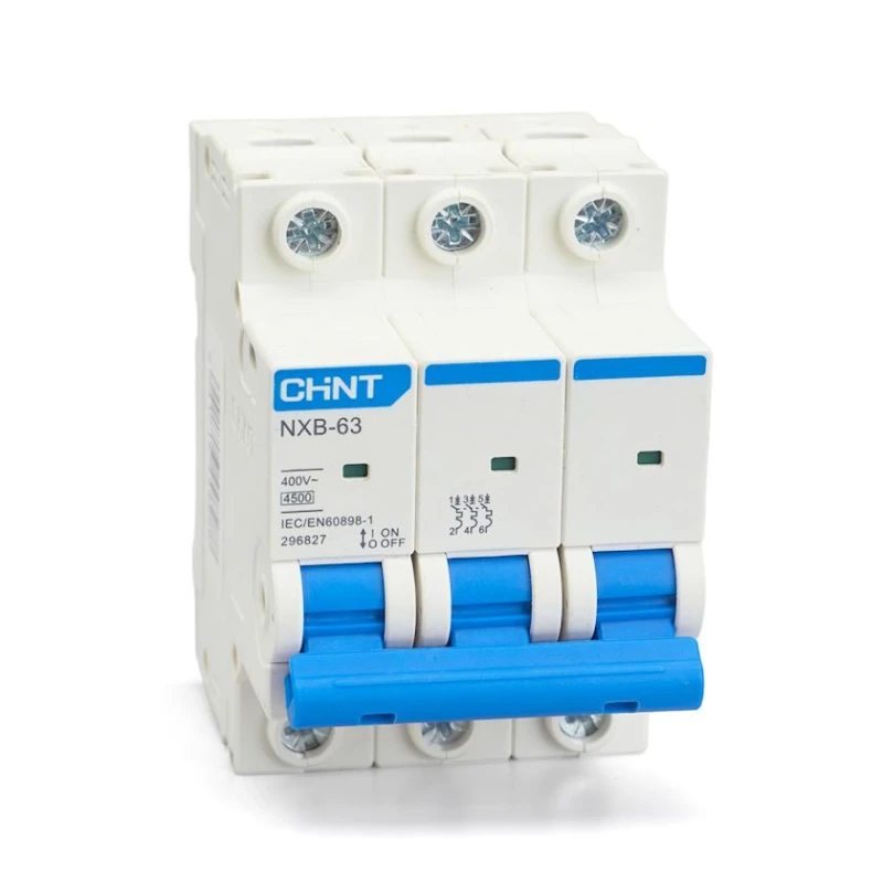 Автоматический выключатель Chint NXB-63 3P 40A 6kA x-C Автоматический выключатель Chint NXB-63 3P 40A 6kA x-C
