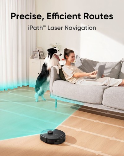 Robot tozsoran Eufy L60 Hybrid SES (excluded UK plug) Black (T2278G11)