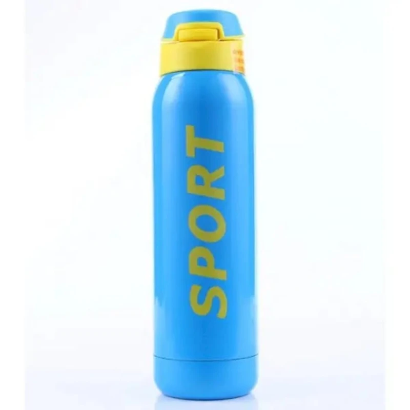 İdman su qabı Sport TS-865, 24x7 sm, göy, 500 ml