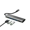 USB HUB Хаб Wiwu Alpha A531H 5 in 1 USB C Grey USB HUB Хаб Wiwu Alpha A531H 5 in 1 USB C Grey
