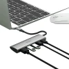 USB HUB Хаб Wiwu Alpha A531H 5 in 1 USB C Grey USB HUB Хаб Wiwu Alpha A531H 5 in 1 USB C Grey