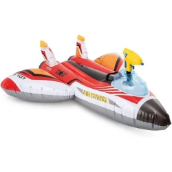 Надувной плотик Intex 57536 INT0221, 117х117 см, красный