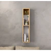 Divar rəfi Art Mebel 196, laminat, 90х18х15 sm, bej