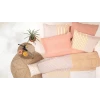 Комплект постельного белья Yataş Corwin, пике 200x220 см, простыня 160x200x36 см, наволочка 50x70 см (2 шт), двуспальный, хлопок, розовый
