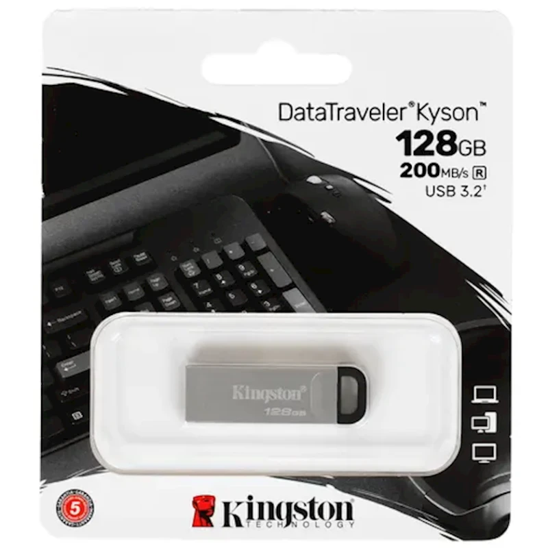 Флешка Kingston DataTraveler Kyson 128 GB (DTKN/128GB) Флешка Kingston DataTraveler Kyson 128 GB (DTKN/128GB)
