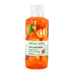 Пена для ванн Fresh Juice Tangerine&Sicilian Orange Мандарин и сицилийский апельсин, 1000 мл