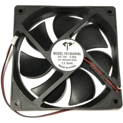 Кулер для корпуса YD12025HSL 12V 0.30A