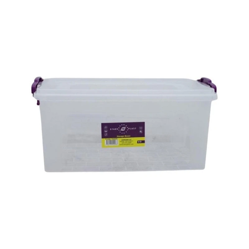 Контейнер для хранения вещей Stars plast, 21x14x10.5 см, 1.75 л, пластик, прозрачный Контейнер для хранения вещей Stars plast, 21x14x10.5 см, 1.75 л, пластик, прозрачный