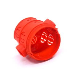 Alçipan üçün montaj qutusu HYEMQ.4000.01, qırmızı