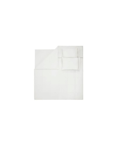Yataq dəsti Yataş Clair yorğan üzü 220x240, mələfə 240x280, yastıq üzü 50x70, ikinəfərlik XL, ağ