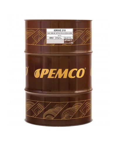 Yarısintetik motor yağı Pemco iDRIVE 210 10W-40, 208 L