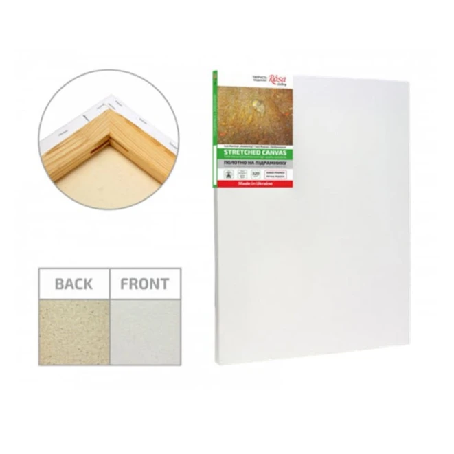 Холст на подрамнике Rosa Gallery, хлопок, мелкое зерно, акрил, 35х35 см Холст на подрамнике Rosa Gallery, хлопок, мелкое зерно, акрил, 35х35 см