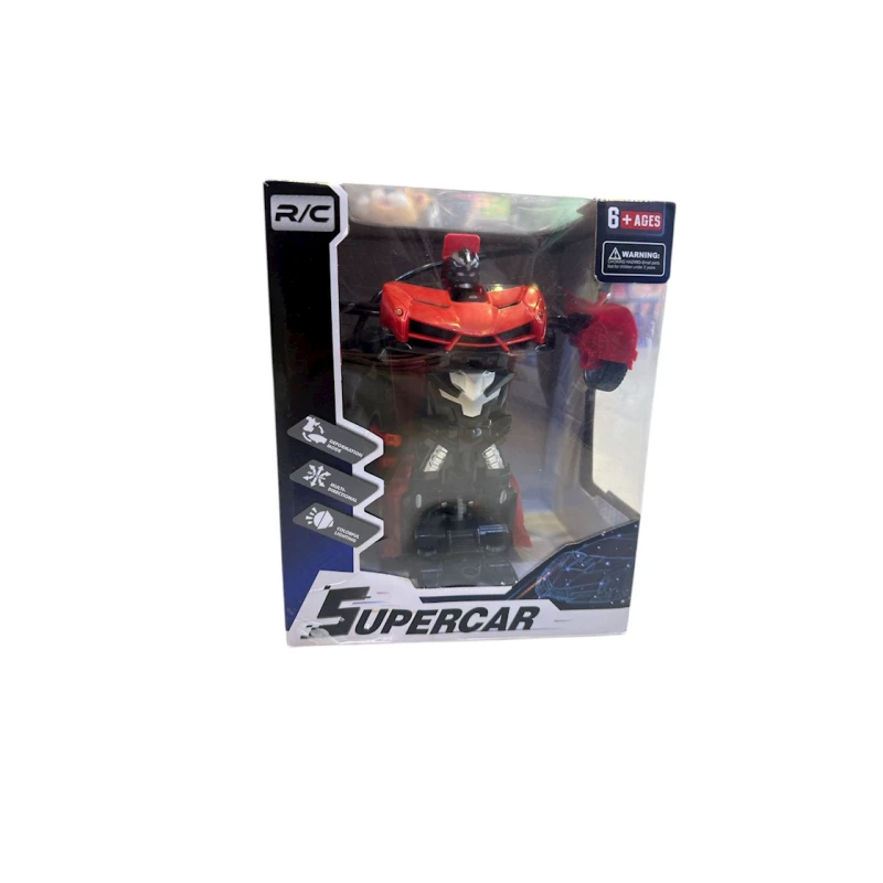 Radio ilə idarə olunan maşın-transformer Lamborghini 33968-2R, qırmızı