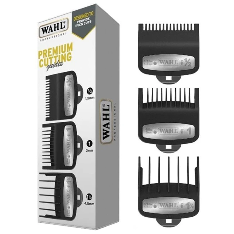 Набор насадок Wahl Premium (1.5-3-4.5mm) Набор насадок Wahl Premium (1.5-3-4.5mm)