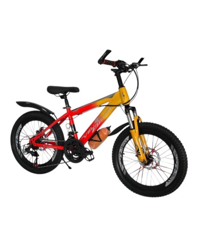 Velosiped smr438, sarı/qırmızı, 20
