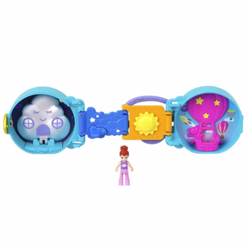 Игровой набор Polly Pocket On The Go Fun Purple HRD73, товар в ассортименте Игровой набор Polly Pocket On The Go Fun Purple HRD73, товар в ассортименте