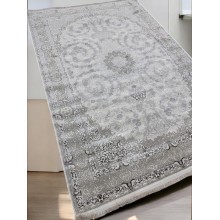 Xalça TB-0207, 160x230 sm, bambuk/ipək/kətan, rəngbərəng