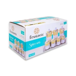 Набор банок для специй Frauzen FR-5500, 7 шт, белый