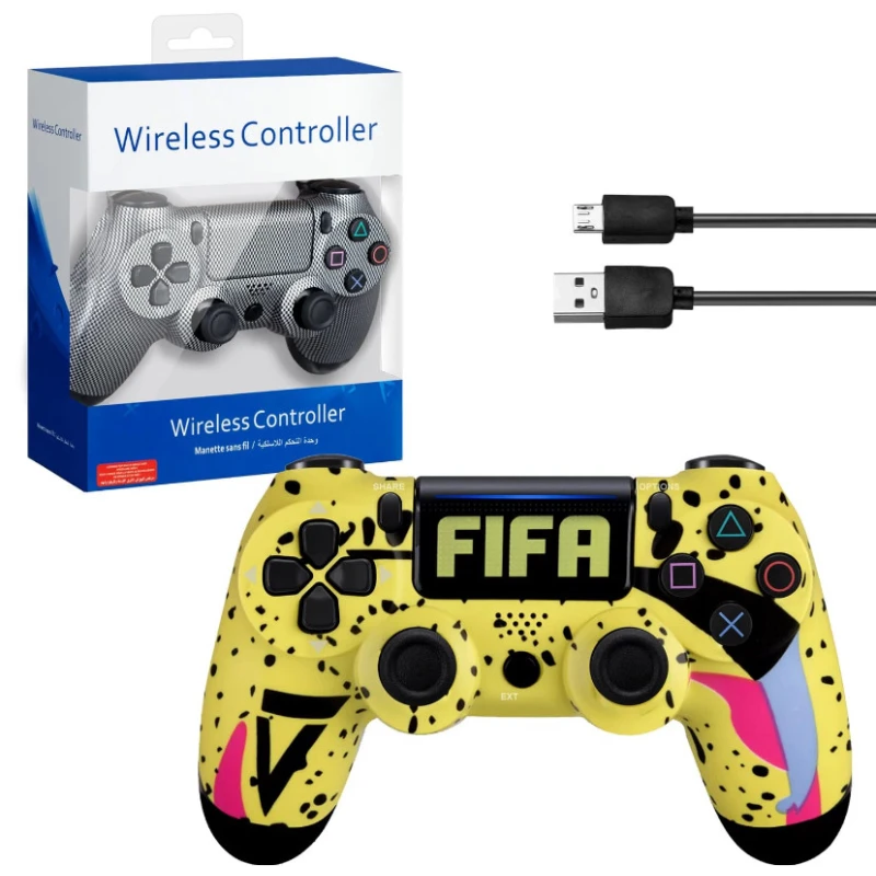 Геймпад PLAYSTATİON 4 designed Fifa Yellow Геймпад PLAYSTATİON 4 designed Fifa Yellow