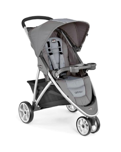 Uşaq arabası Chicco Viaro Graphite, 97x64x104 sm