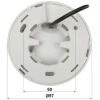 Təhlükəsizlik kamerası Dahua HAC-HDW1239TLP-LED Təhlükəsizlik kamerası Dahua HAC-HDW1239TLP-LED
