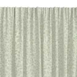 Штора JYSK Skasen, 140x300 см, полиэстер, светло-зеленый