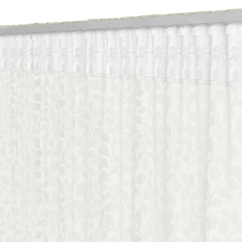 Штора JYSK Skasen, 140x300 см, полиэстер, светло-зеленый