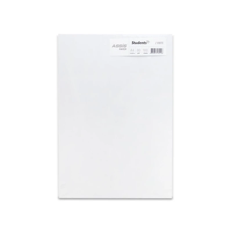 Бумага для принтеров Assis, белая, 100 листов Бумага для принтеров Assis, белая, 100 листов