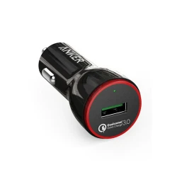 Автомобильное зарядное устройство Anker PowerDrive Quick Charge 3.0 Black Автомобильное зарядное устройство Anker PowerDrive Quick Charge 3.0 Black