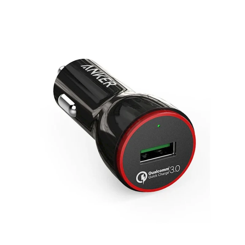 Автомобильное зарядное устройство Anker PowerDrive Quick Charge 3.0 Black