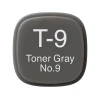 Маркер Copic Classic, T-9, Toner Gray, No.9, двусторонний, серый