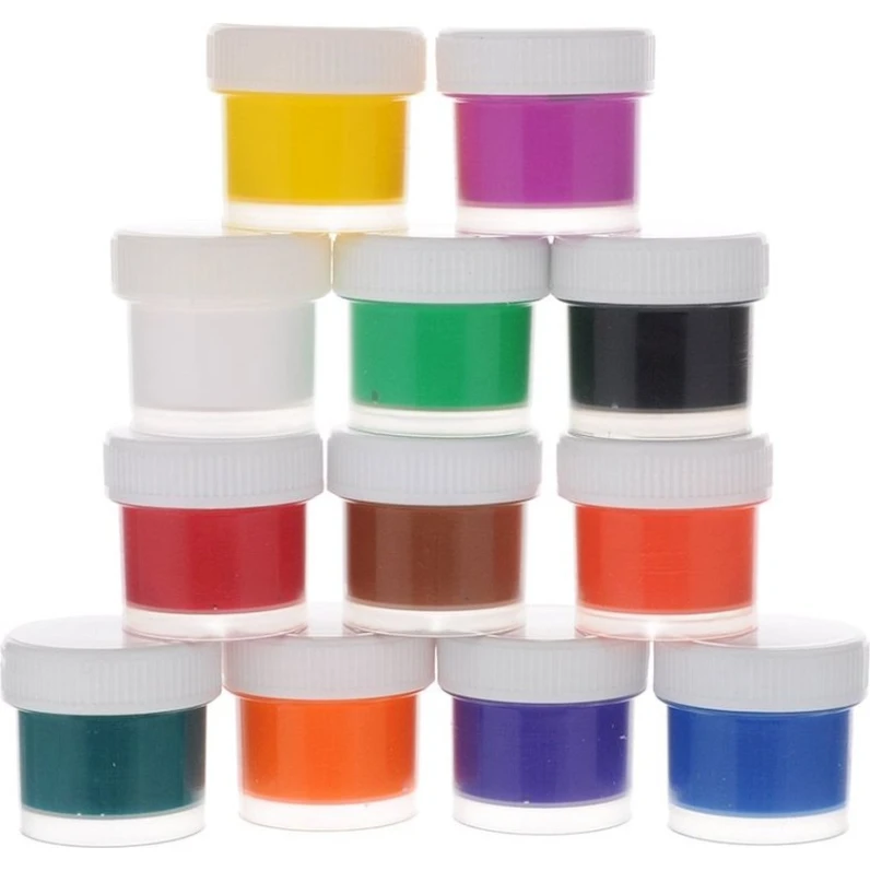 Акриловые краски Луч, 12 цветов, 12x17x3.7 sm Акриловые краски Луч, 12 цветов, 12x17x3.7 sm