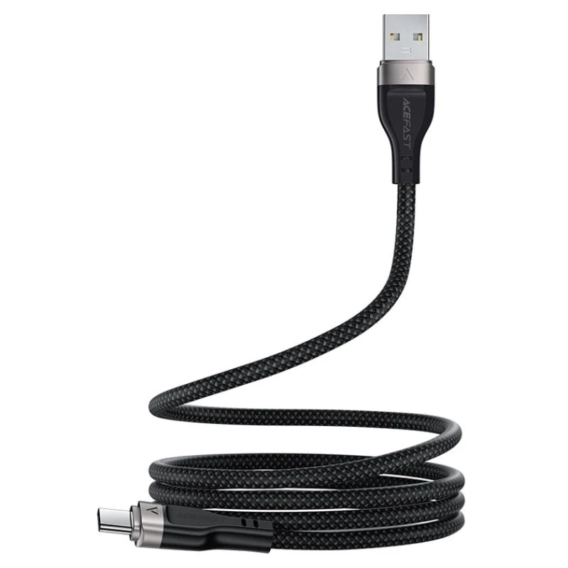 Кабель USB Acefast C11-04 Type-C, Черный Кабель USB Acefast C11-04 Type-C, Черный
