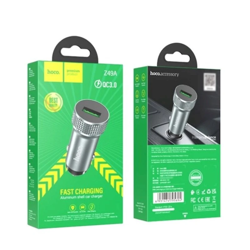 Зарядное устройство автомобильное Hoco Z49A Зарядное устройство автомобильное Hoco Z49A