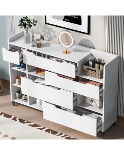 Ayaqqabı üçün tumba Art Mebel 33, laminat, ağ, 130х150х30 sm