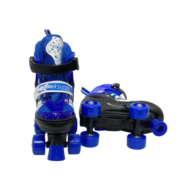 Роликовые коньки для детей M6594, синие, размер S (30-33)