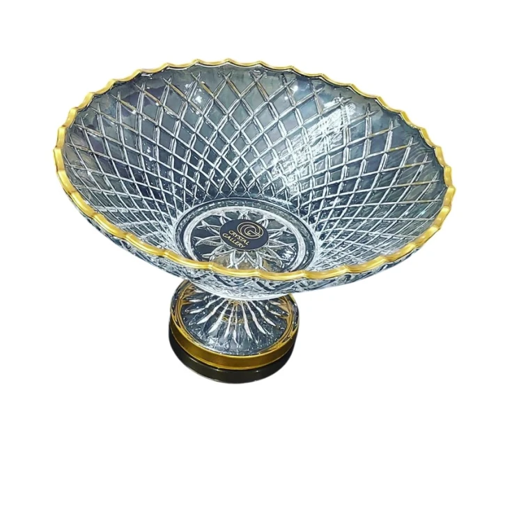 Фруктовница Gallery Home GH-000155, прозрачная, 29 см