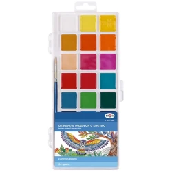 Акварельные краски Гамма Классическая, 24 цвета