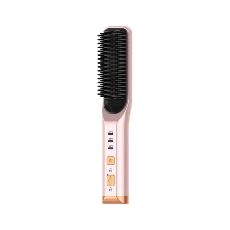 Выпрямитель для волос Green Lion Cordless Beard and Hair Straightener Pink