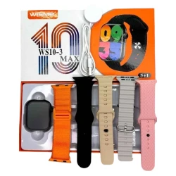 Ağıllı saat Wisme WS10-3 Max Black