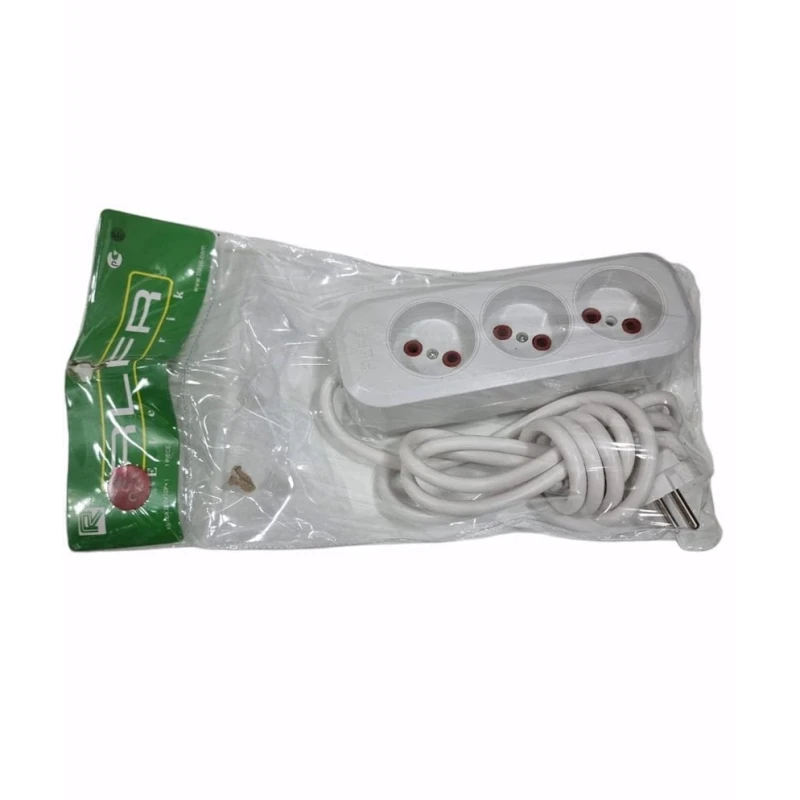 Удлинитель RLFR RLFR2M 2 м, 3-розеточный Удлинитель RLFR RLFR2M 2 м, 3-розеточный