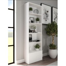 Stellaj HS Group 003, ağ, LDSP, 175x25x60 sm